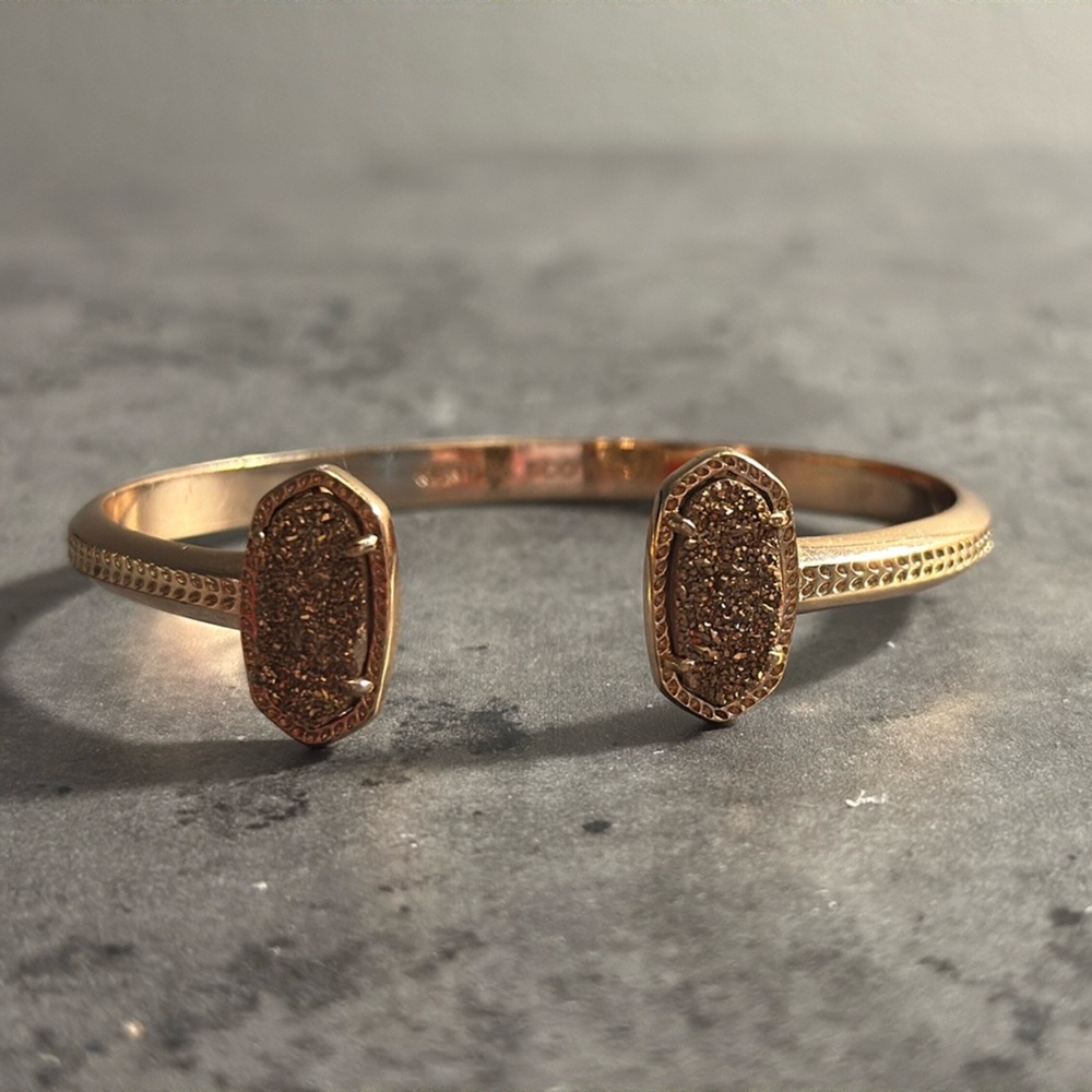 Kendra Scott Elegant Gold Cuff Bracelet